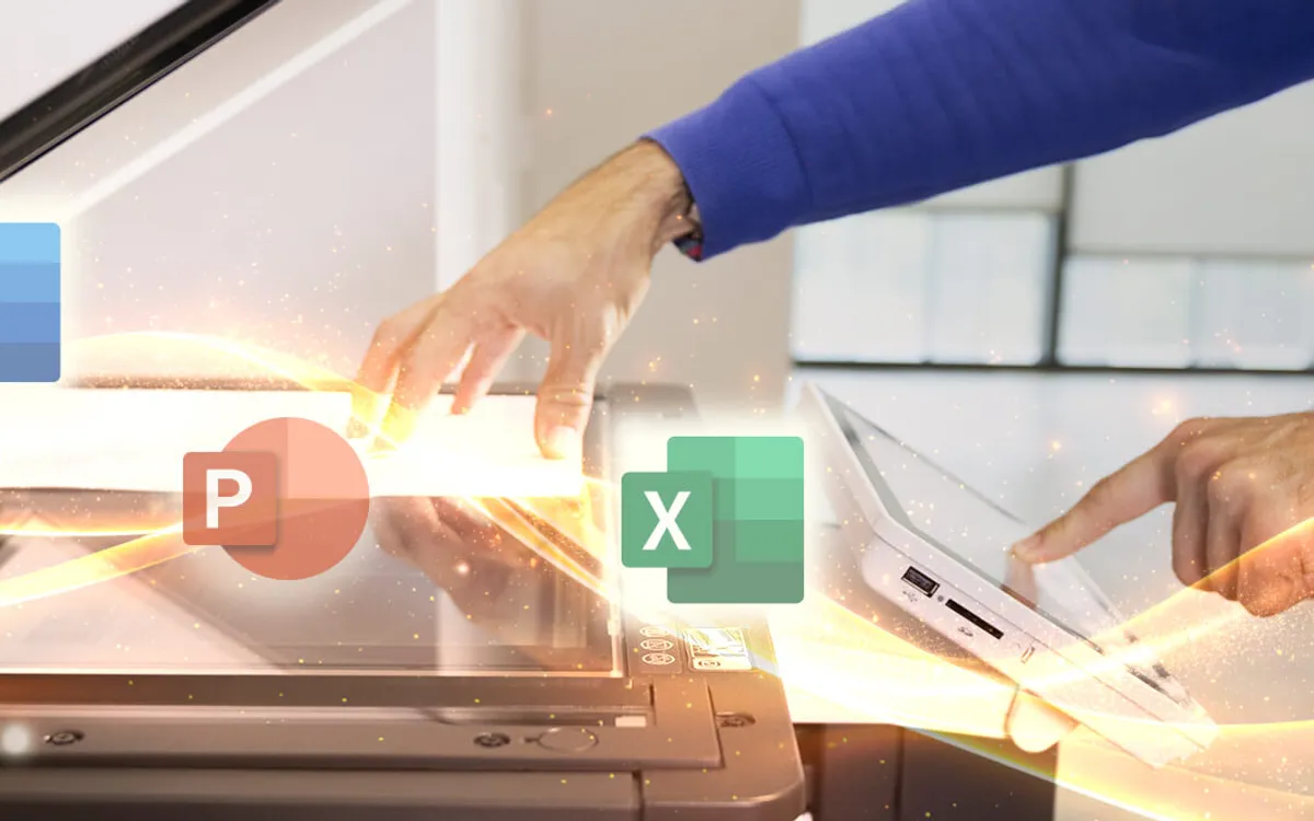 Scansione da un multifunzione Ricoh verso documenti Word, Excel e PowerPoint